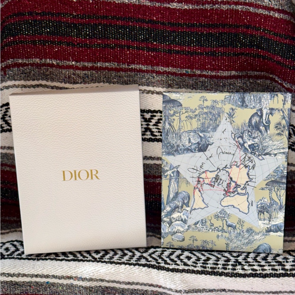 NIB Dior White and Blue Notebook Set